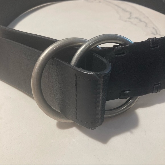 GAP Sz S  Leather Double Loop Buckle Belt - Picture 2 of 4